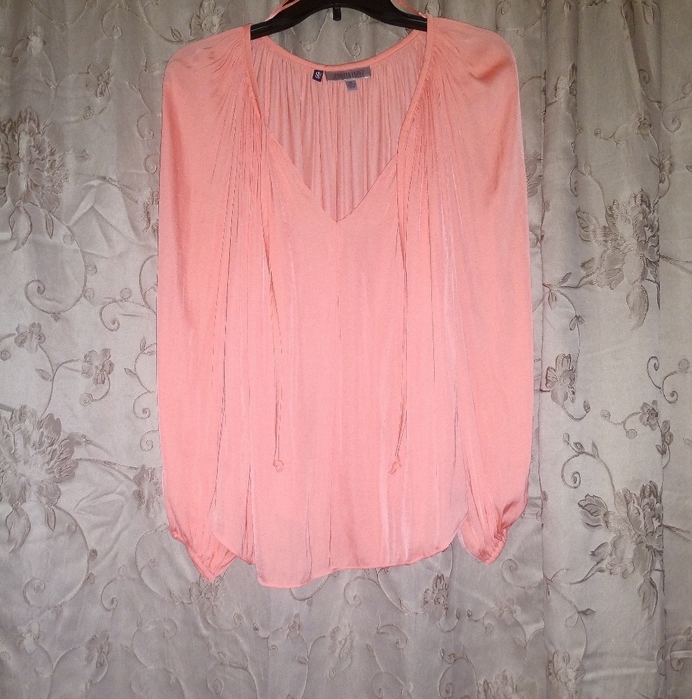 Coral Pink Blouse